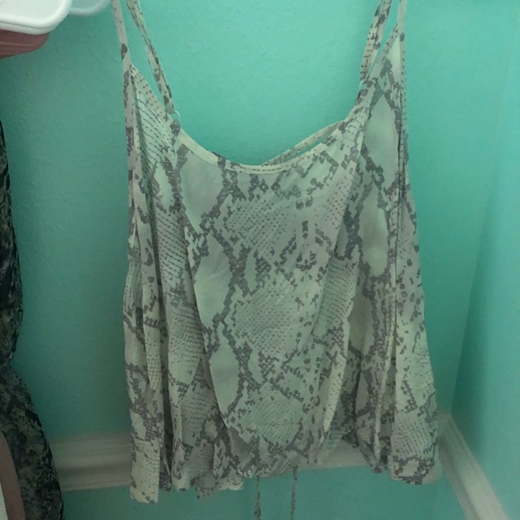Snake print tank top - Picture 2 of 2